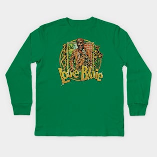 Louie Bluie 1930 Kids Long Sleeve T-Shirt